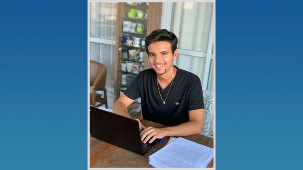 Filipe Araújo Pedra, de 18 anos, conquistou o segundo lugar em uma das vagas mais concorridas do país.