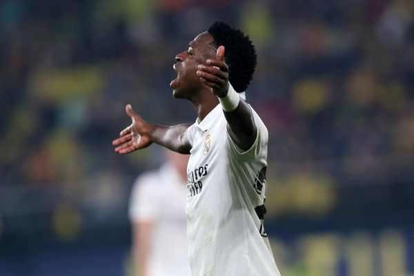 O brasileiro Vinícius Júnior, do Real Madrid