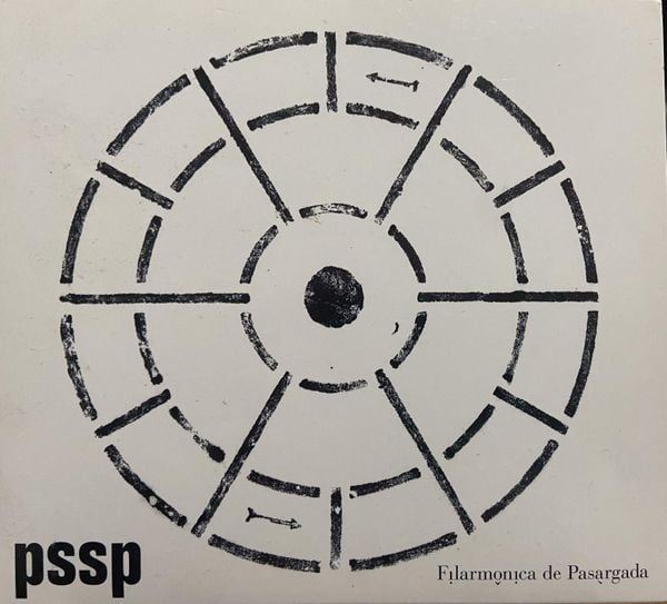 Capa do álbum PSSP, da Filarmônica de Pasárgada