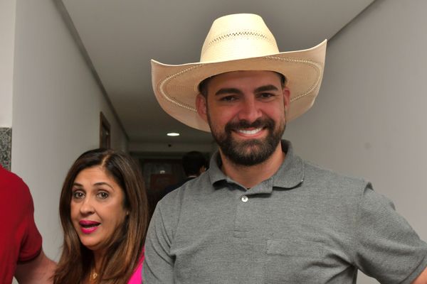 Pablo Muribeca (Patriota) participou de reunião de apoiadores de Marcelo Santos (Podemos) na disputa pela presidência da Assembleia por Fernando Madeira