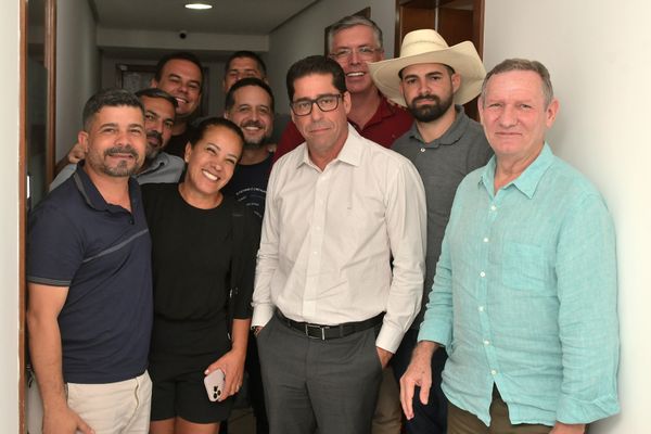 Reunião de apoiadores de Marcelo Santos (Podemos) na disputa pela presidência da Assembleia por Fernando Madeira