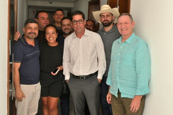 Reunião de apoiadores de Marcelo Santos (Podemos) na disputa pela presidência da Assembleia por Fernando Madeira