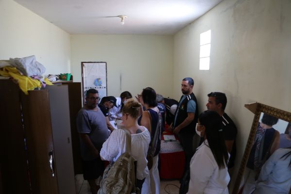 O abrigo de Itaoca, em Itapemirim, apresentava irregularidades por Divulgação \ Prefeitura de Itapemirim