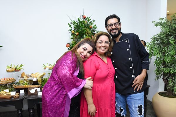 Graciella D Ferraz, Rita Mendanha e Dam Bianquim