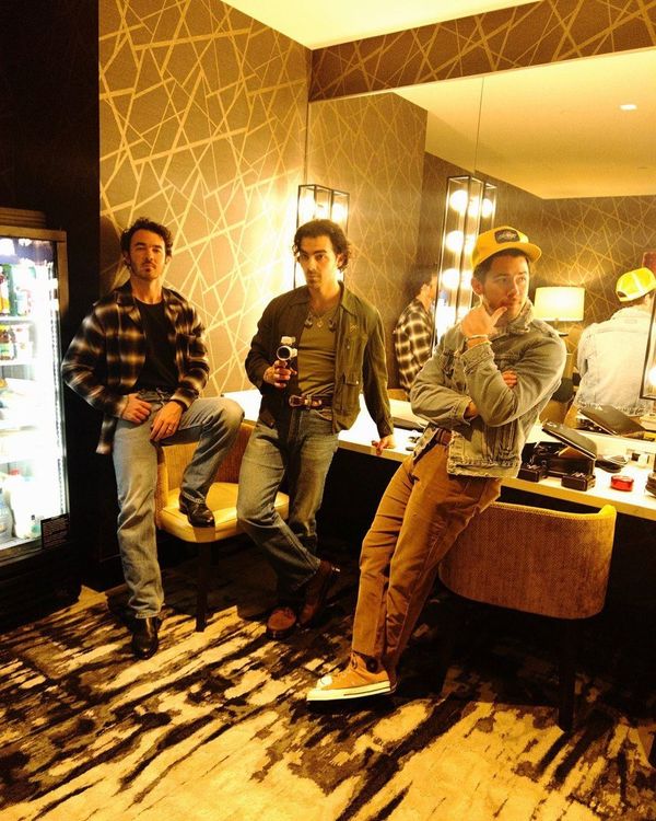 O grupo Jonas Brothers
