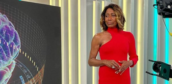 A jornalista Glória Maria