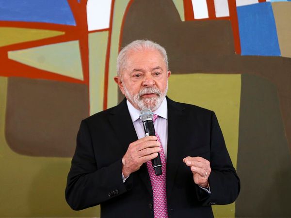 O presidente Luiz Inácio Lula da Silva