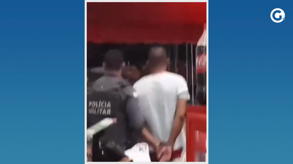 Vídeo mostra momento em que homem é preso ao tentar roubar supermercado em Cariacica