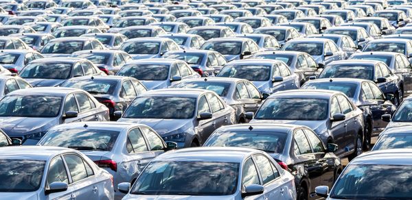 Carros estacionados