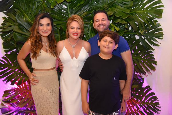 Rachel Metzker, Luciana Júdice Rodrigo Judice e o filho Fernando