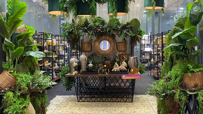 A biofilia segue como uma forte tendência no mercado de decoração