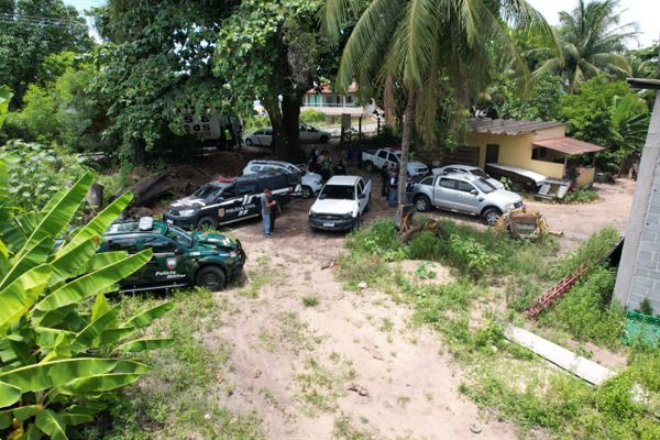 Carvão ilegal apreendido em Fundão durante operação na quarta (08) e na quinta-feira (09) por Secretaria de Estado da Segurança Pública