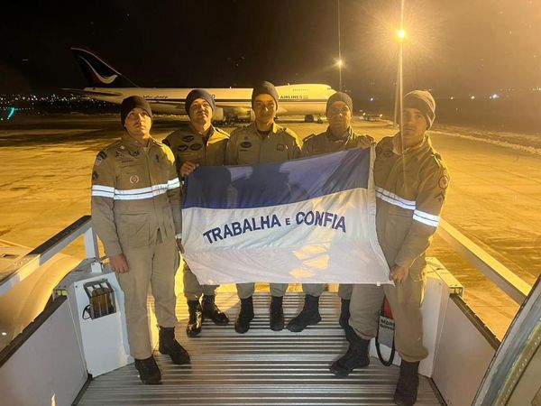 Equipe do Corpo de Bombeiros enviada pelo Espírito Santo na Turquia