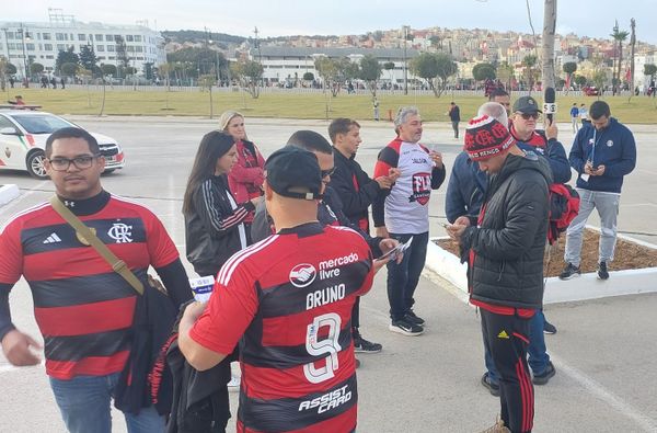 Torcedores do Flamengo haviam se planejado para jogo em Rabat, mas partida do 3º foi transferida para Tanger