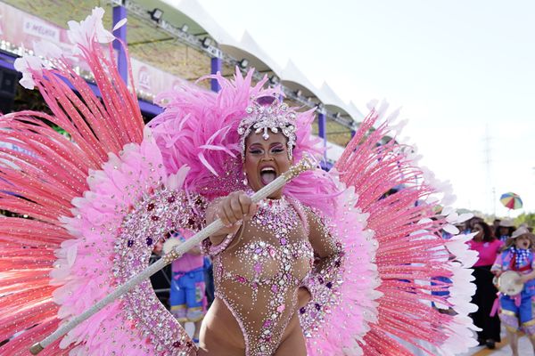 Chegou O Que Faltava desfila no Sambão do Povo no Carnaval de Vitória 2023   