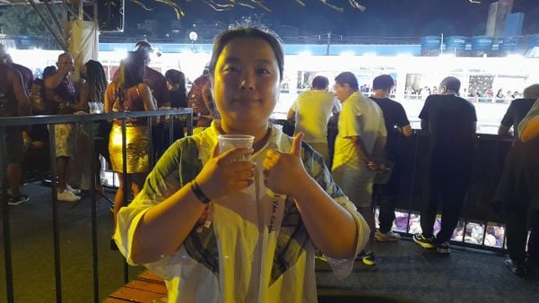 Susam Xuã veio à trabalho ao Espirito Santo com um grupo de 15 chineses. 