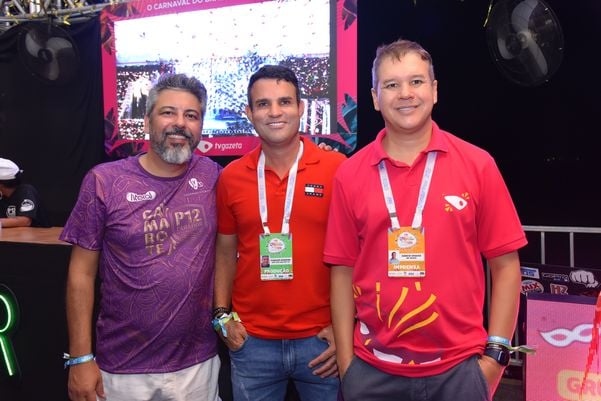 Bruno Araújo, Itagildo Marques e Márcio Chagas