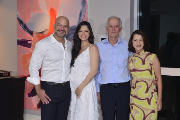  Marcos Murad e Camila Baptista e seus pais