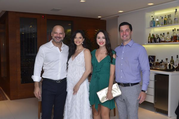 Marcos Murad, Camila Baptista, Mariah Frizzera e Fernando Cypriano