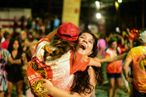 Carnavalescos comemoram vitória da MUG no Carnaval de Vitória 2023(Vitor Jubini)