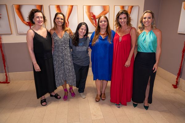 Sandra Matias, Bruna Medeiros, Bárbara Verzola, Adrianna Eu, Lara Brotas e Bartira Almeida