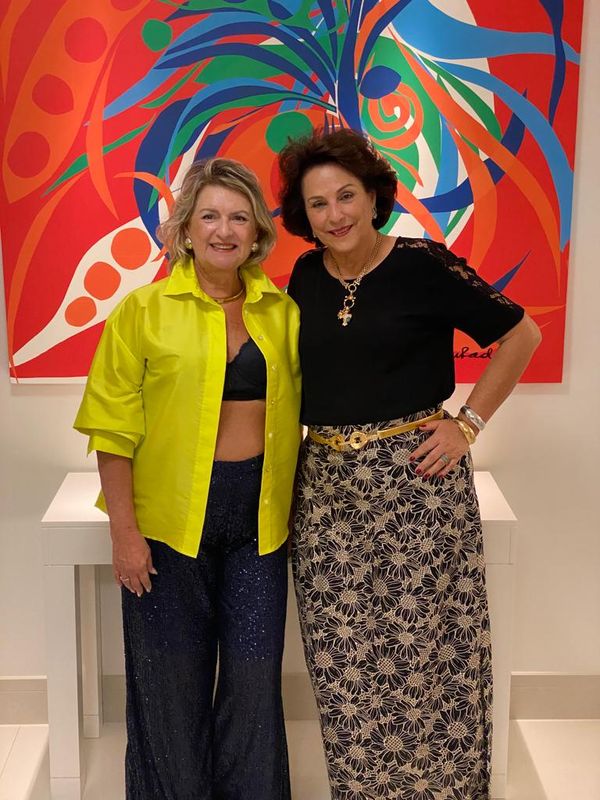 Gracinha Nader e Dalva Carone 