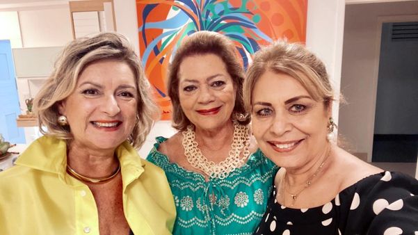 Gracinha Nader, Hélvia Abaurre e Sônia Abelha