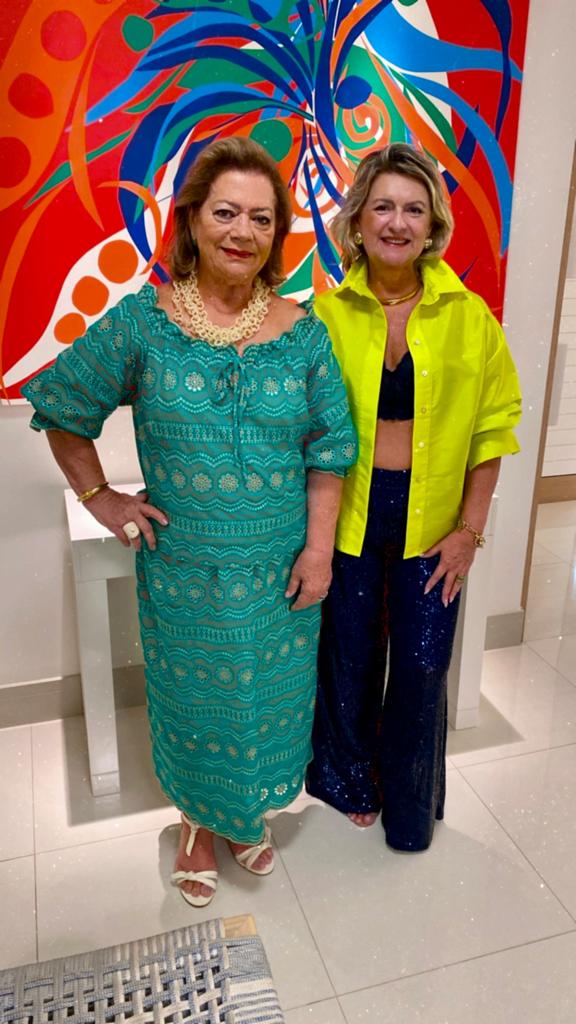 Hélvia Abaurre e Gracinha Nader