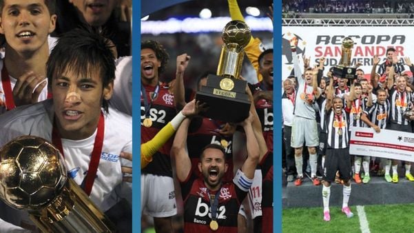 Santos, Flamengo e Atlético-MG estão entre os brasileiros que já conquistaram a Recopa