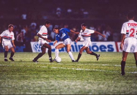 São Paulo e Cruzeiro na final da Recopa de 1993