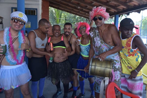 Bloco piranhas do jabour, em Vitória por Ricardo Medeiros