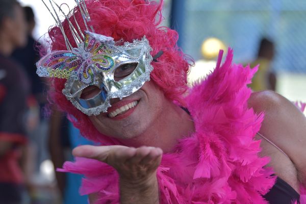 Bloco piranhas do jabour, em Vitória por Ricardo Medeiros