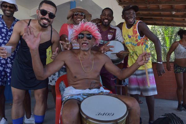 Bloco piranhas do jabour, em Vitória por Ricardo Medeiros