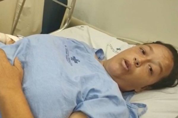 Denise Vasconcelos da Costa teve a perna amputada após ser atropelada na Serra