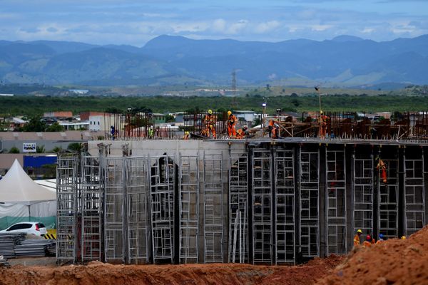 Obras do Complexo Viário de Carapina