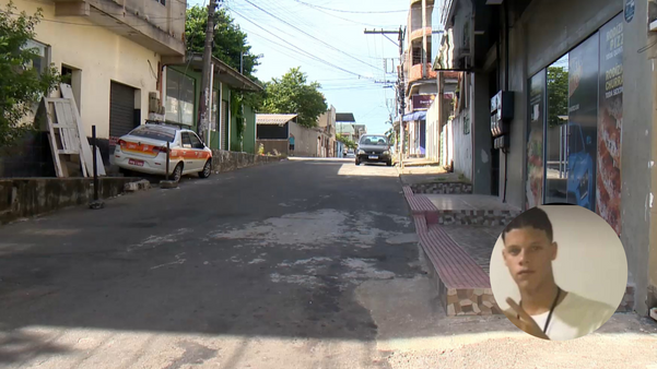 Avenida Amazonas, no bairro Rosa da Penha, Cariacica, onde o motoboy Pedro Henrique Nascimento foi esfaqueado
