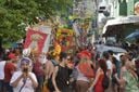 Foliões e representantes de blocos do Centro de Vitória protestam contra cancelamento de desfile(Ricardo Medeiros)