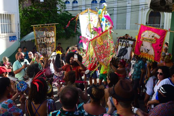Blocos de carnaval do Centro de Vitória saem às ruas em protesto por Fernando Madeira