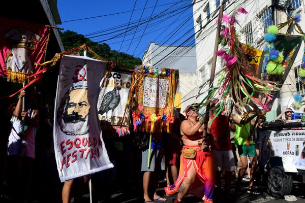 Blocos de carnaval do Centro de Vitória saem às ruas em protesto por Fernando Madeira