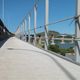  Montagem de estrutura para construção de ciclovia e tela de proteção na Terceira Ponte, em Vitória