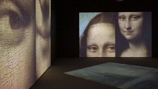 Exposição “O Extraordinário Universo de Leonardo da Vinci” utiliza de muita tecnologia para mostrar os trabalhos de Da Vinci