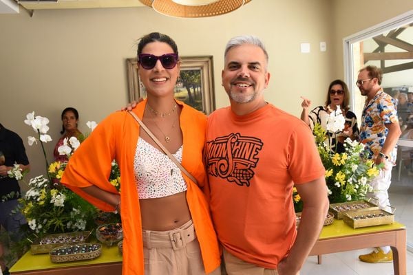 Juliana  Carone e Rafael Nader