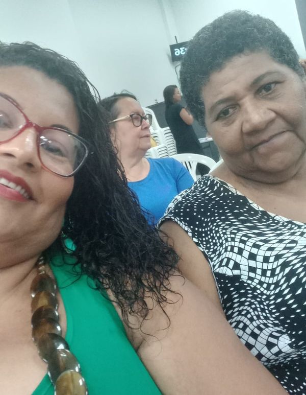 Sirleide Caetano Silva, de 45 anos, e a mãe Neide Caetano Silva, 63, fazem parte dos programas de atenção social da Prefeitura de Vitória