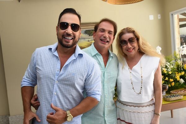 Wesley Sathler, André Pimenta e Sandra Fonseca