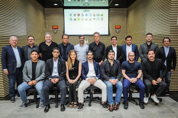 Representantes da Liga do Futebol Brasileiro (Libra)