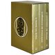 Box com os três romances de Umberto Eco, em um total de 1.720 páginas 