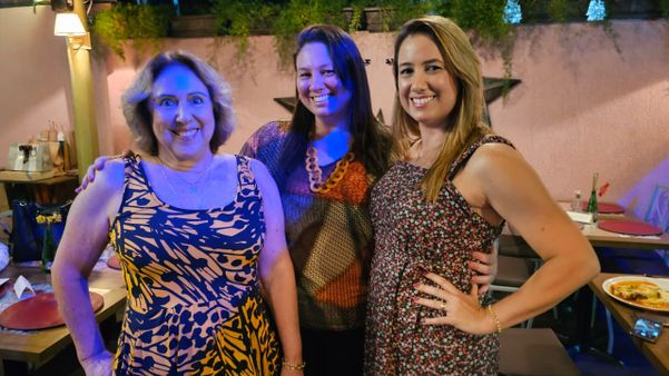 Beth, Melissa e Carolina Zorzanelli