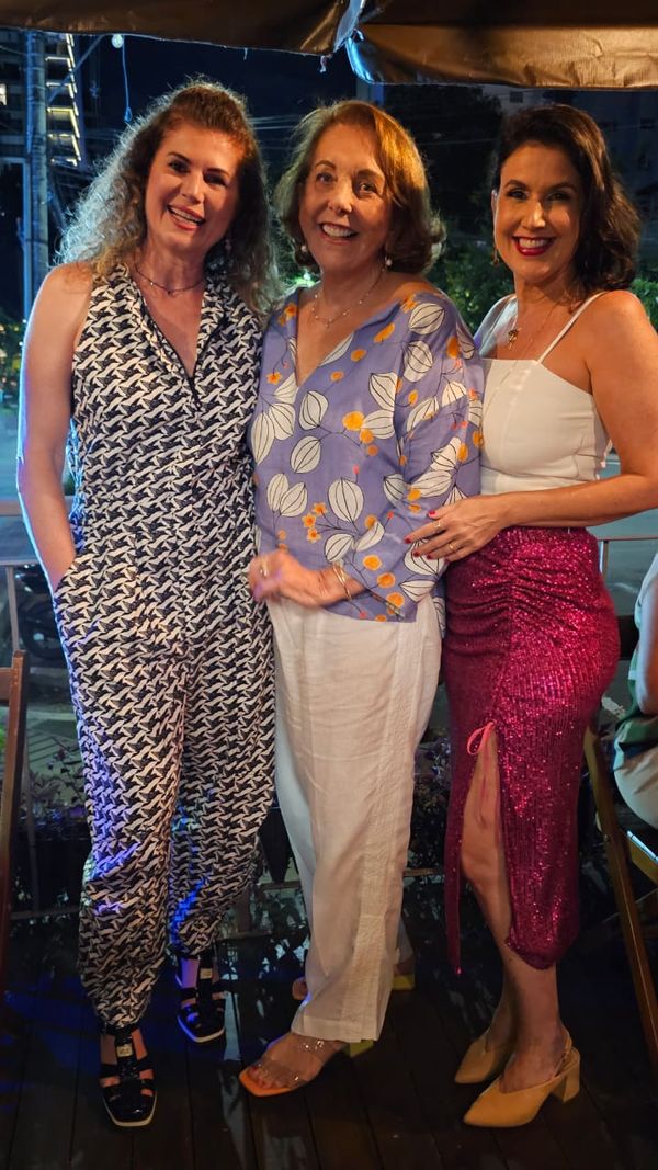 Fabiana Croce, Penha Nonato e Renata Rasseli