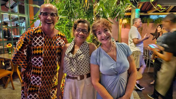 Léo Bahia, Nalda Barreira e Helena Penteado