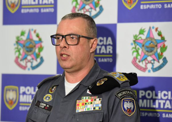 Informação foi dada pelo comandante-geral da Polícia Militar do Espírito Santo, coronel Douglas Caus, em entrevista no início da tarde desta quinta-feira (2)